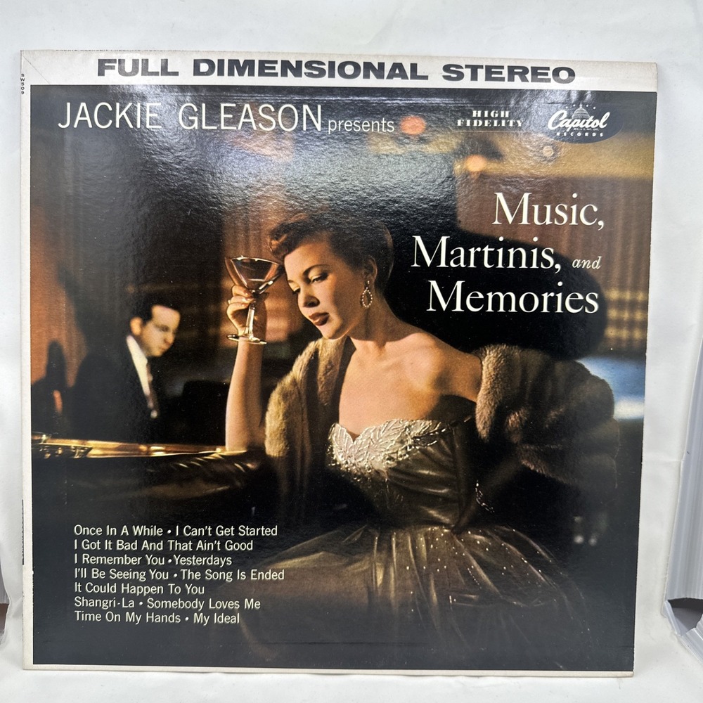 Jackie Gleason Presents Music, Martinis, and Memories‎ Capitol Records W-509